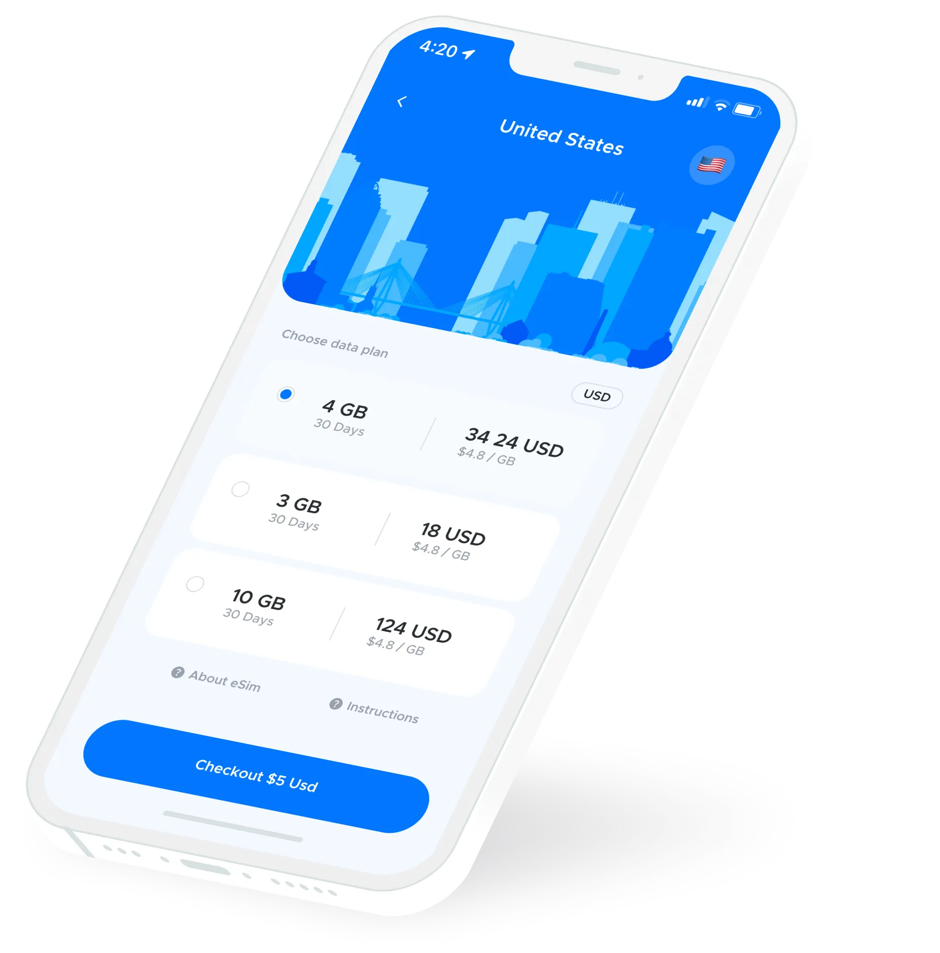 ReSIM - eSIM Data Plans for Travel